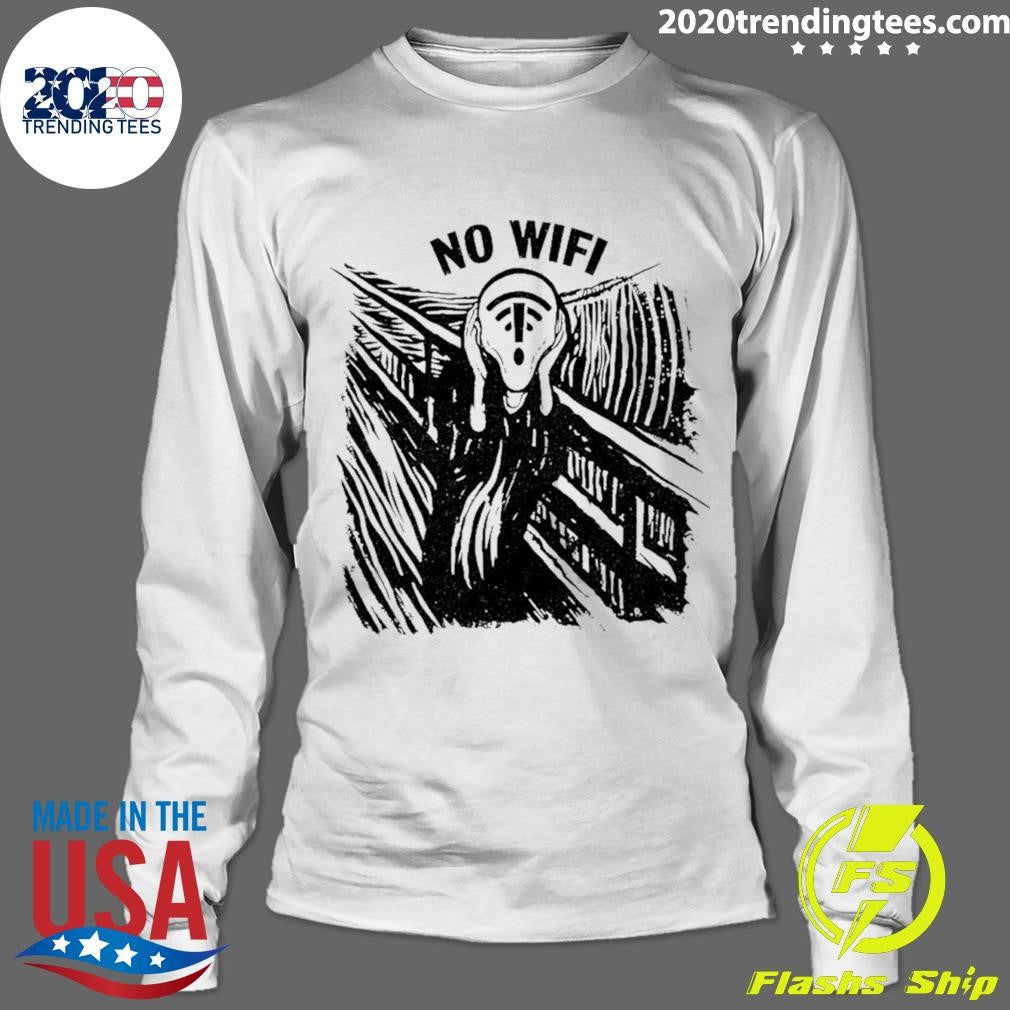Ghost No Wifi Graphic Shirt
