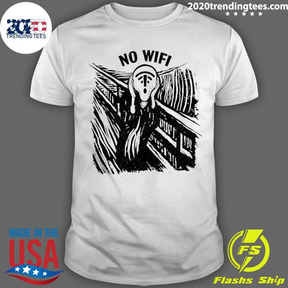 Ghost No Wifi Graphic Shirt