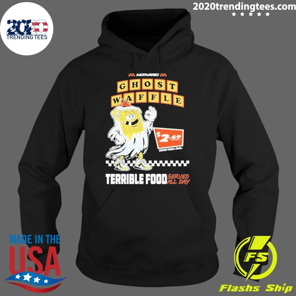 Ghost Waffle Terrible Food Served All Day Shirt
