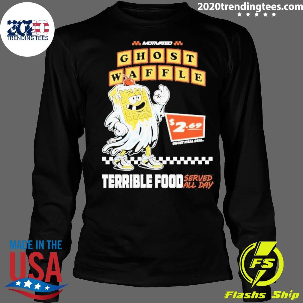 Ghost Waffle Terrible Food Served All Day Shirt