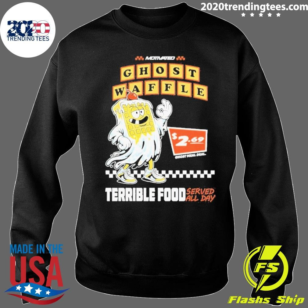 Ghost Waffle Terrible Food Served All Day Shirt