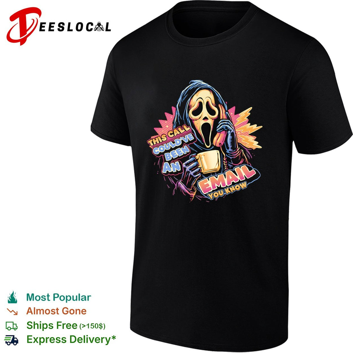 Ghostface Scream This Call Couldve Been An Email You Know shirt