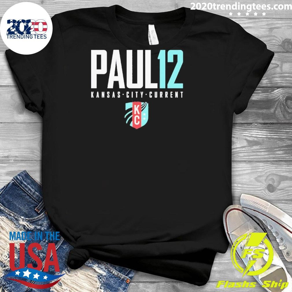 Gianna Paul 12 Nwsl Kansas City Current Name And Number Shirt