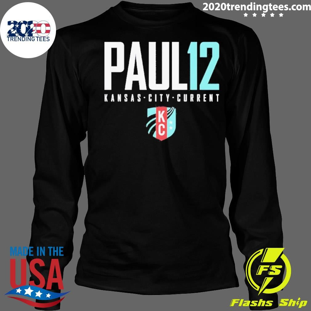 Gianna Paul 12 Nwsl Kansas City Current Name And Number Shirt