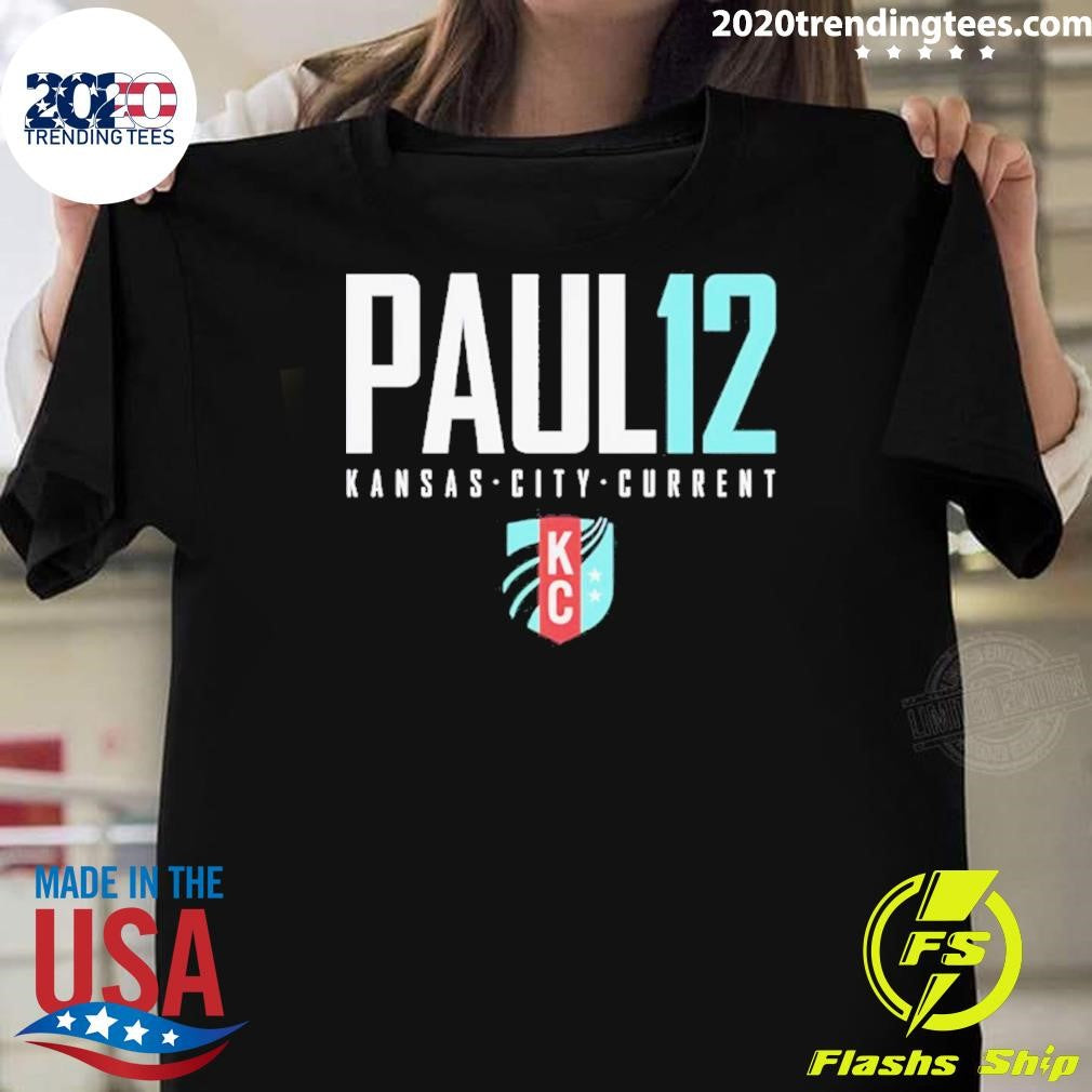 Gianna Paul 12 Nwsl Kansas City Current Name And Number Shirt