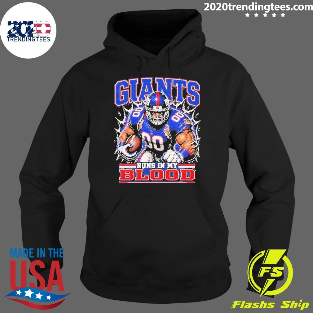 Giants Runs In My Blood Shirt