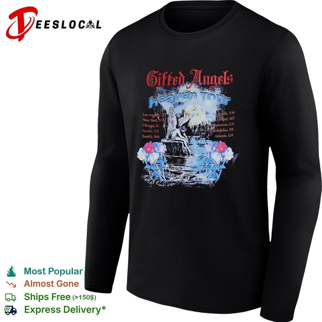 Gifted Angels Heaven Tour Los Angeles New York Chicago Austin Seattle shirt