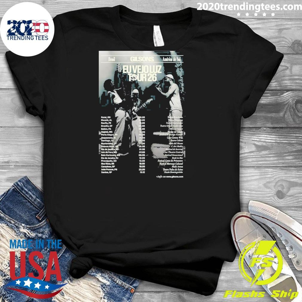 Gilsons World Tour 2026 Poster Shirt
