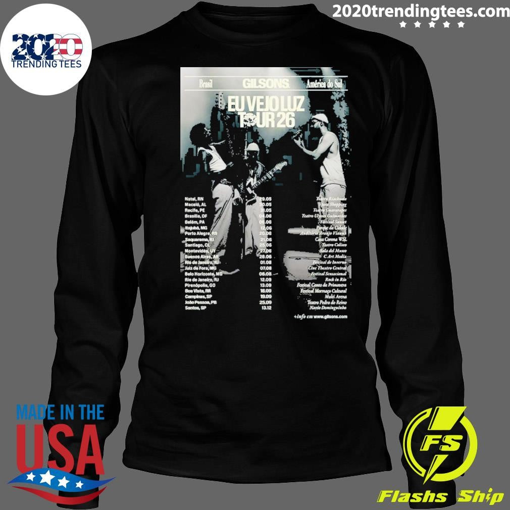 Gilsons World Tour 2026 Poster Shirt