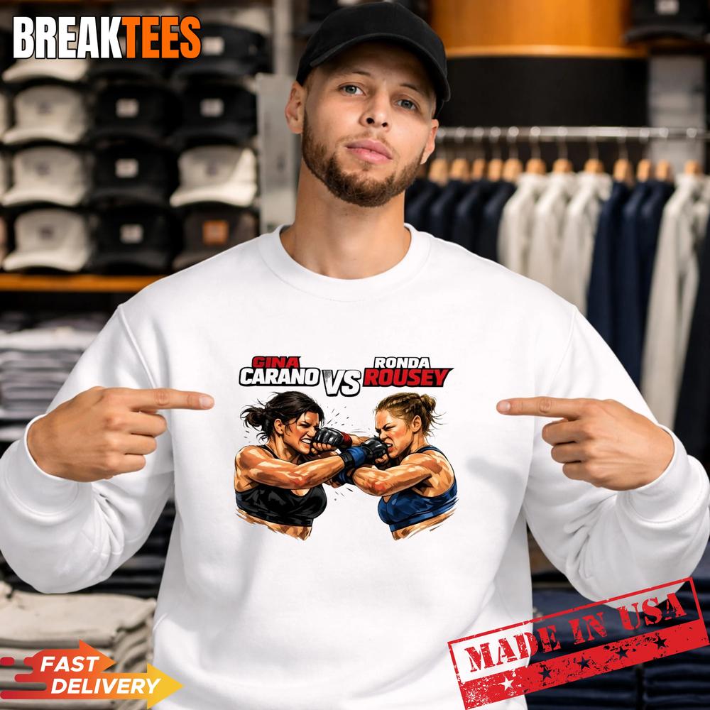 Gina Carano vs Ronda Rousey UFC Shirt