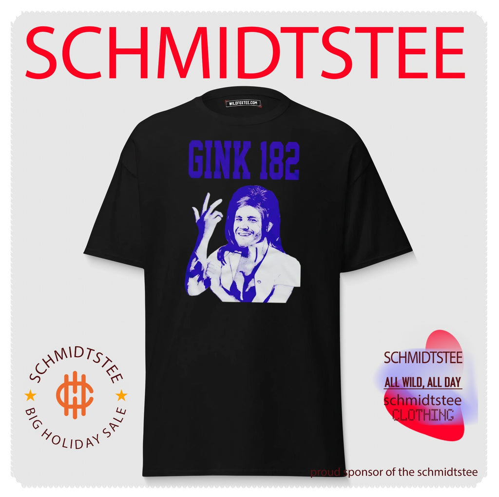 Gink 182 featuring Newt Gingrich Blink 182 parody shirt