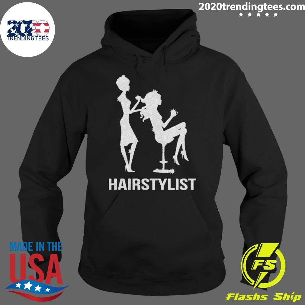 Girls Hair Stylist Diamond Shirt