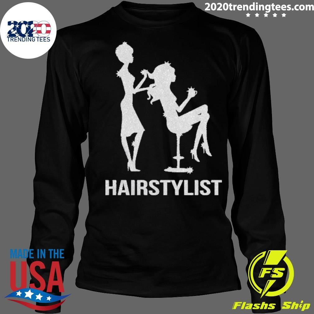 Girls Hair Stylist Diamond Shirt