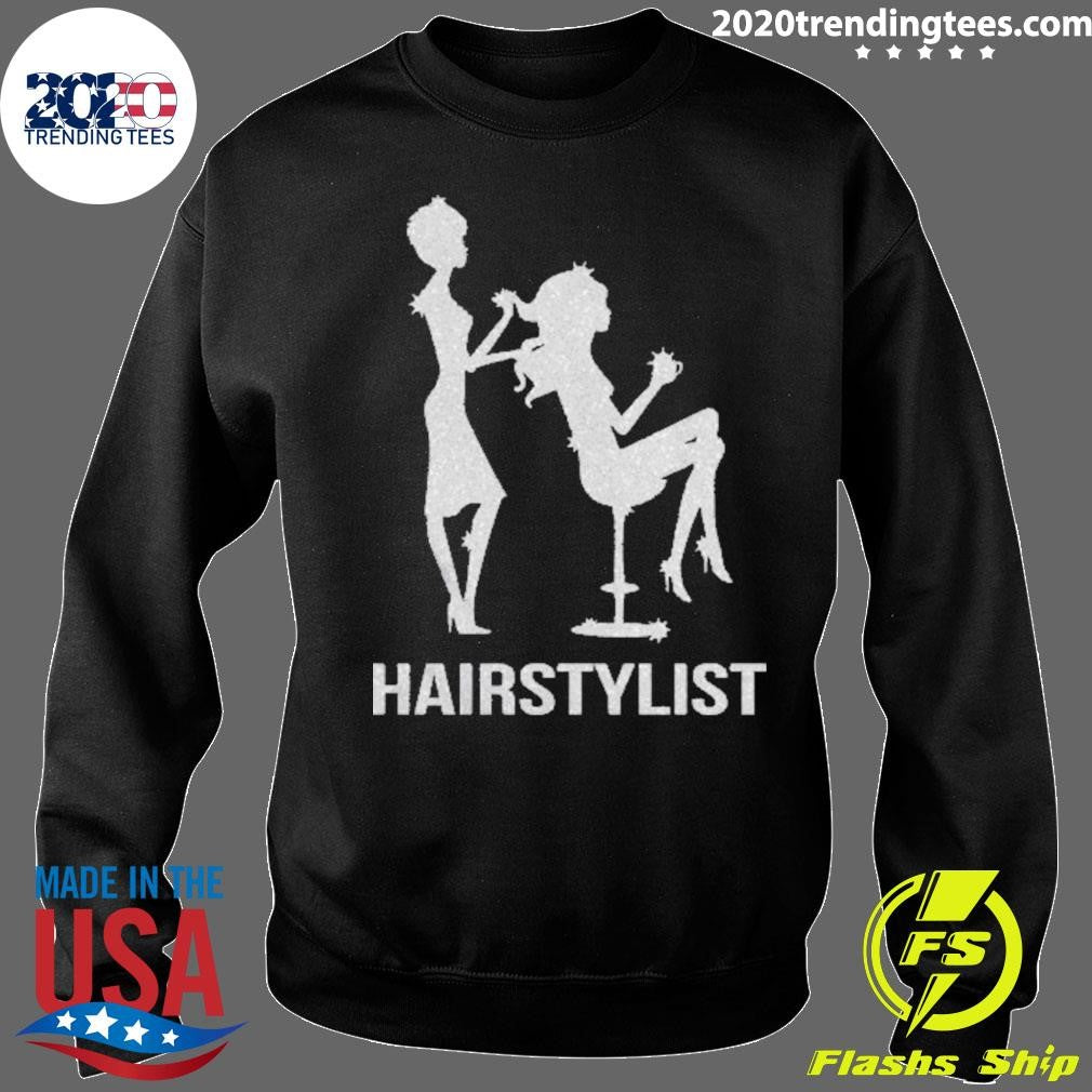 Girls Hair Stylist Diamond Shirt