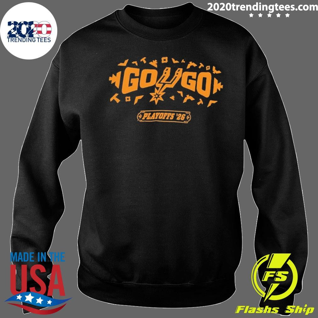 Go Go San Antonio Spurs Playoffs 2026 Limited Edition Nba Shirt