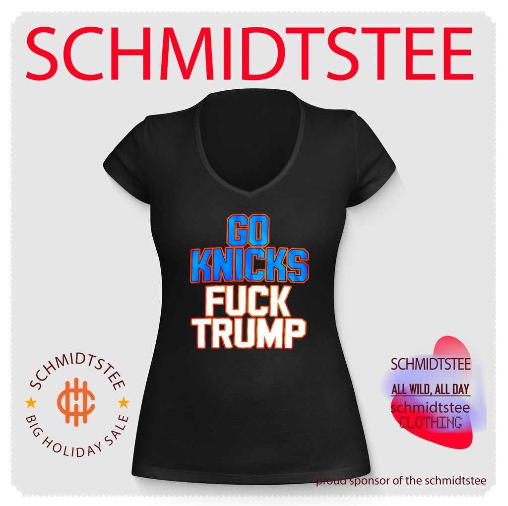 Go Knick s Fuck Trump Bold Basketball Finals shirt