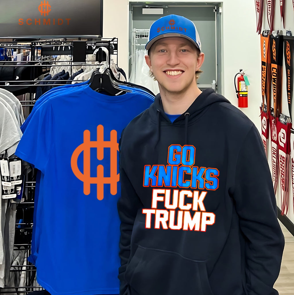 Go Knick s Fuck Trump Bold Basketball Finals shirt