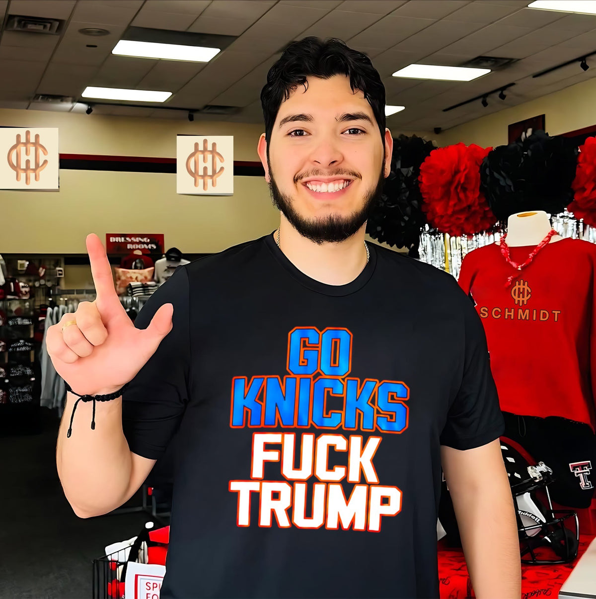 Go Knick s Fuck Trump Bold Basketball Finals shirt