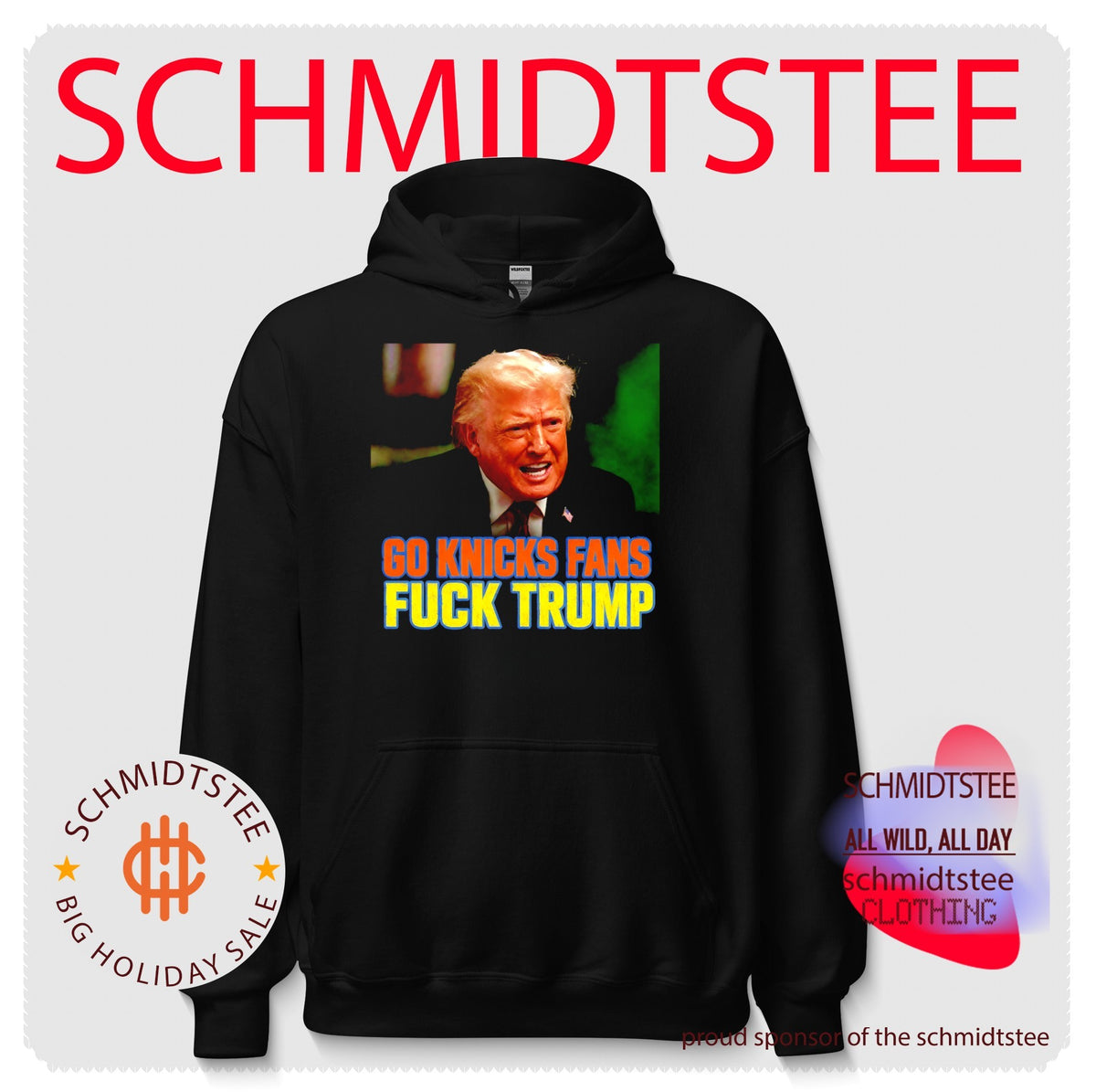 Go Knicks Fans Fuck Trump shirt