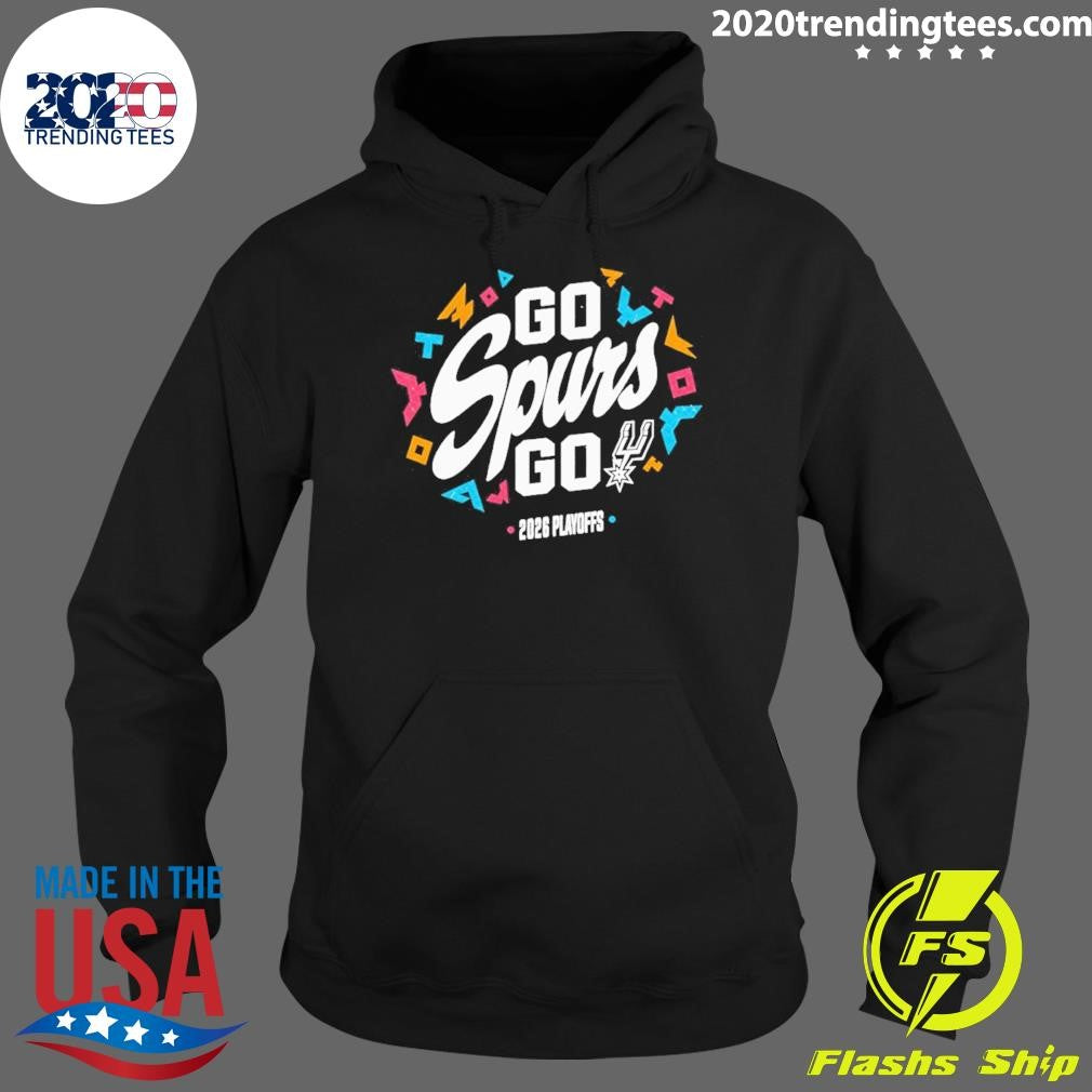 Go Spurs Go Basketball Nba 2026 Playoffs Shirt