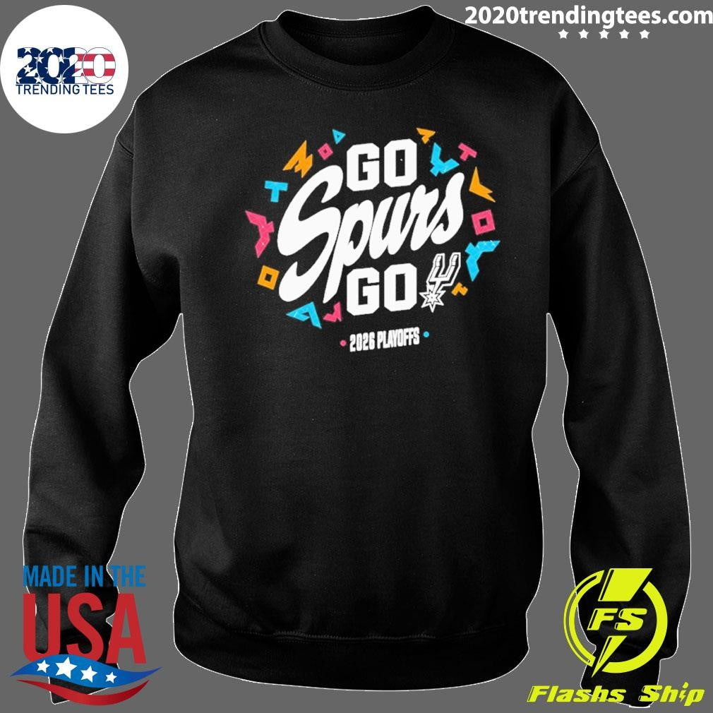 Go Spurs Go Basketball Nba 2026 Playoffs Shirt
