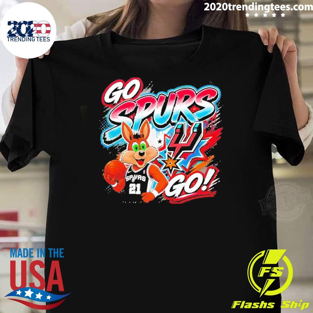 Go Spurs Go Graffiti Shirt