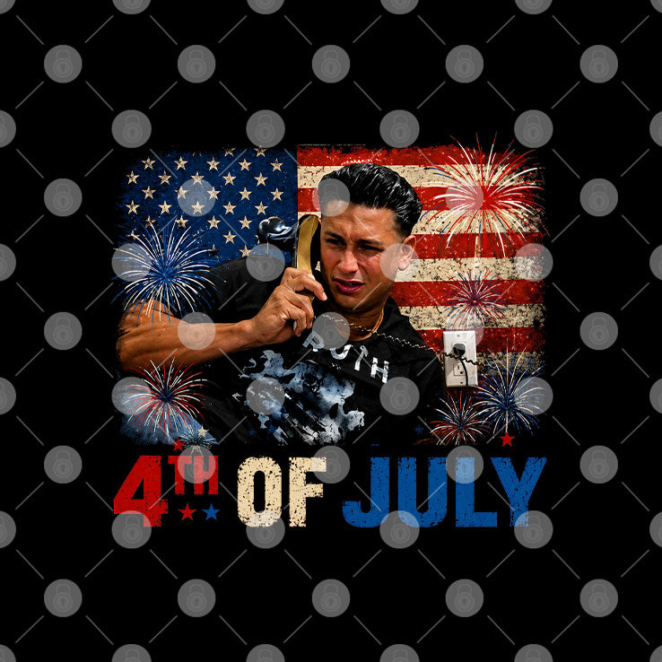 God Bless Me It’s Fucken 4th Of July Funny Reality TV Quote Patriotic American Flag Party T Shirt