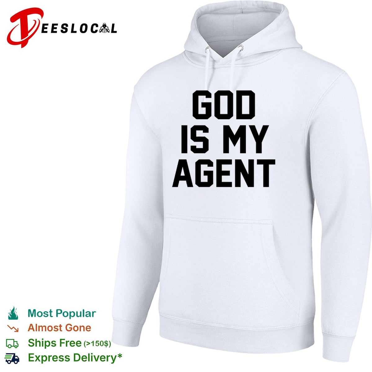 God is my Agent shirt