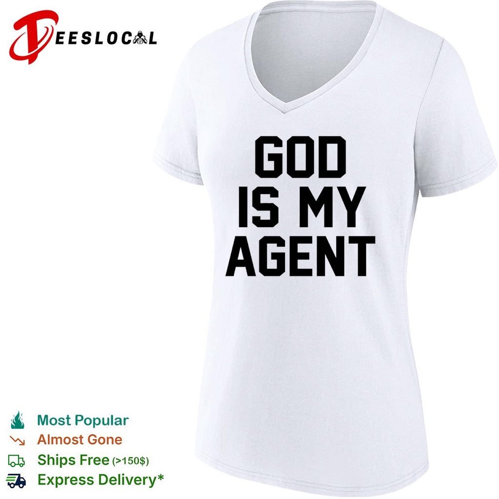 God is my Agent shirt