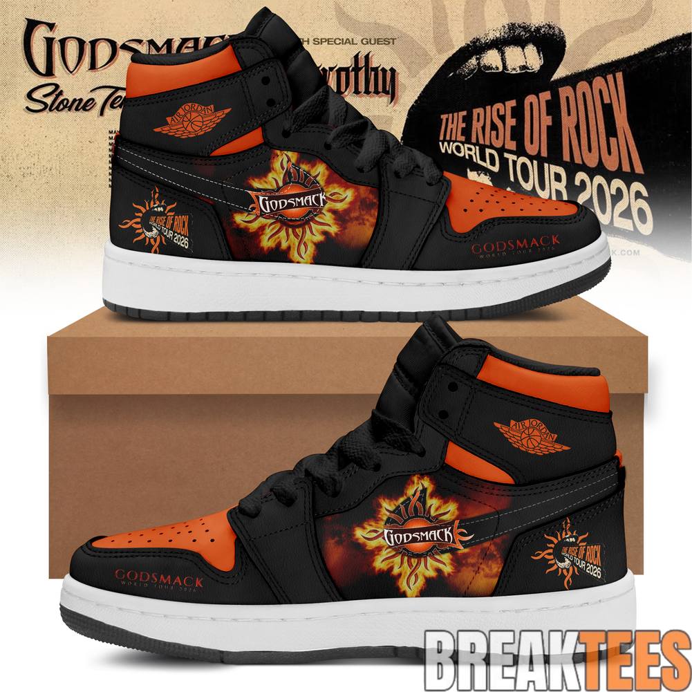 Godsmack The Rise of Rock World Tour 2026 Stone Temple Pilots AJ1 Shoes