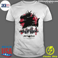 Godzilla Minus Zero Japan Flag Style Art A New Threat is Looming Shirt