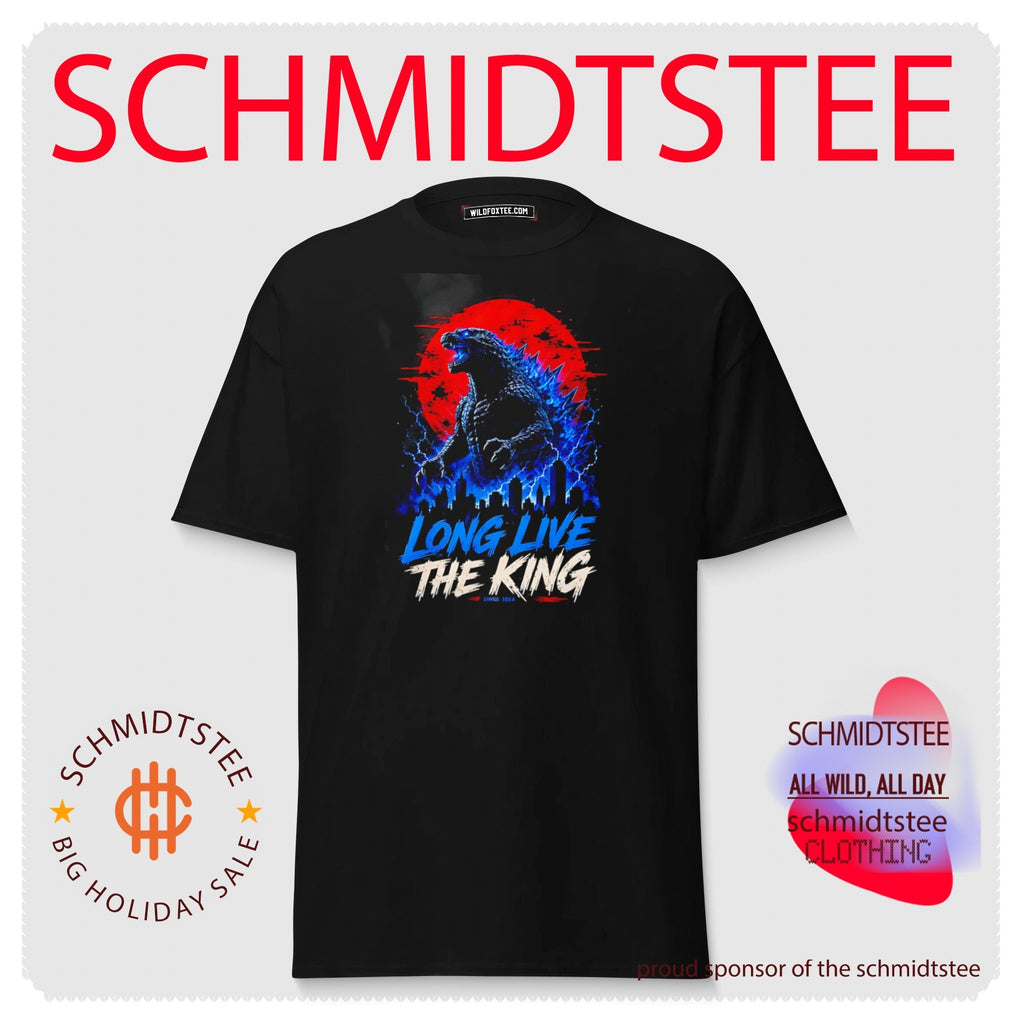 Godzilla long live the king illustration shirt