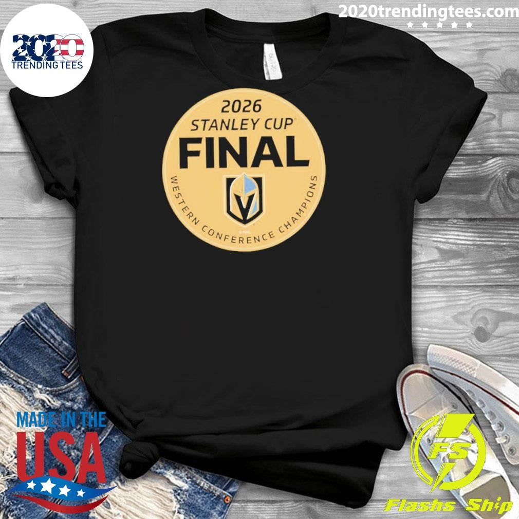 Golden Knights 2026 Nhl Western Conference Champions Shirt