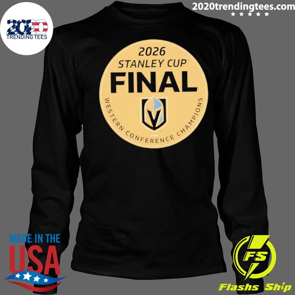 Golden Knights 2026 Nhl Western Conference Champions Shirt