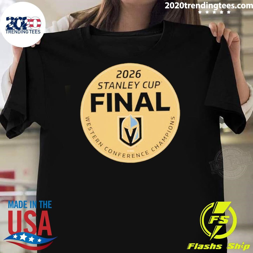 Golden Knights 2026 Nhl Western Conference Champions Shirt