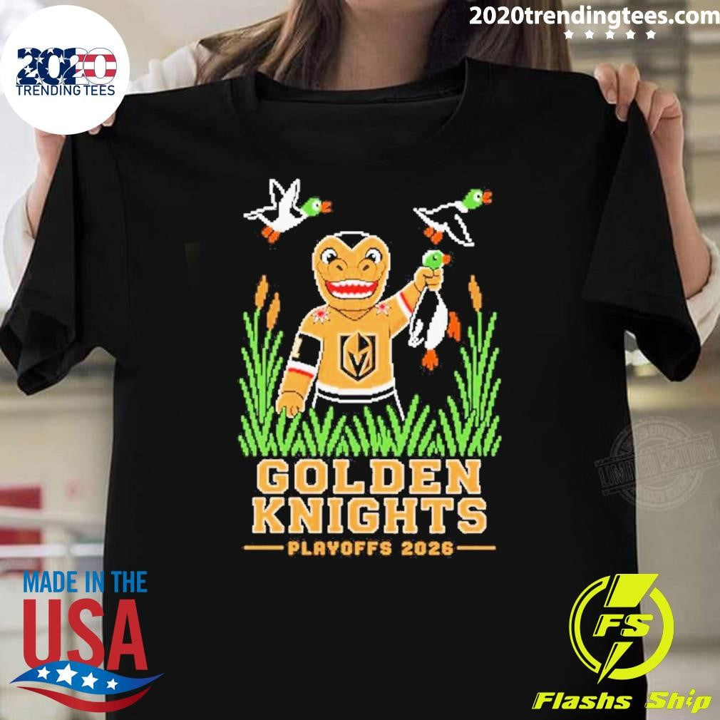 Golden Knights Playoffs 2026 Mascot Shirt