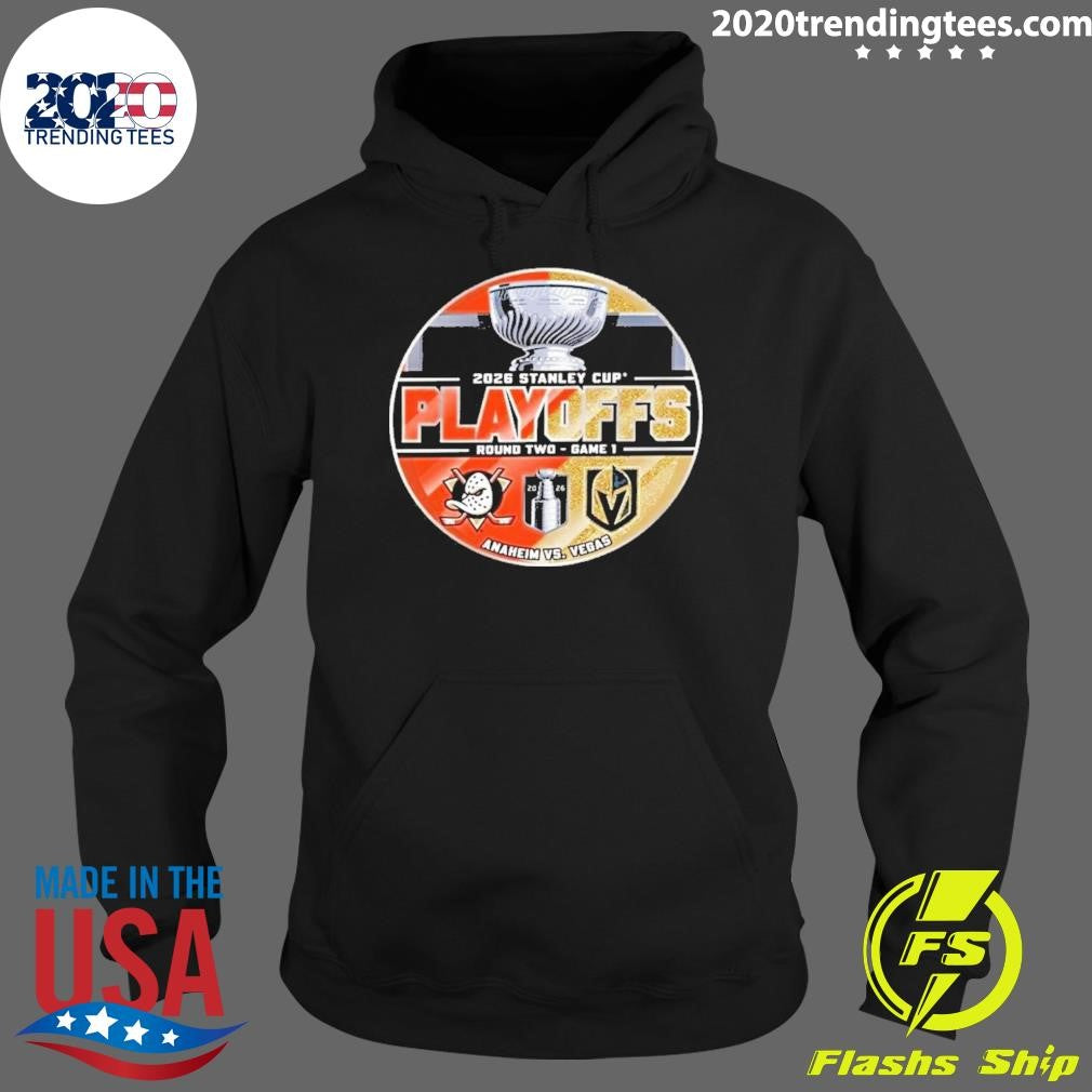 Golden Knights Vs Anaheim Ducks Playoff Round 2 Game 1 Matchup Shirt