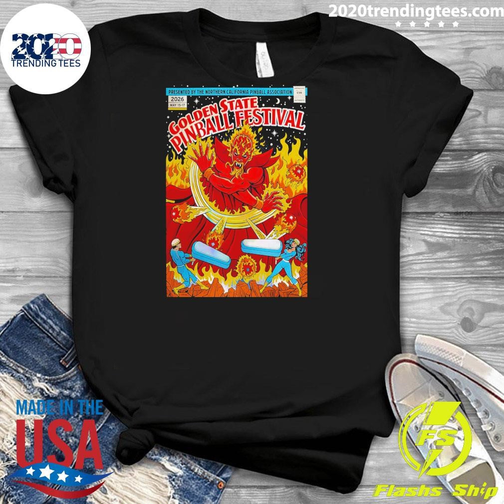 Golden State Pill Festival Lodi CA May 2026 Shirt