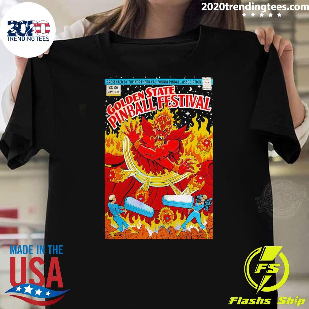 Golden State Pill Festival Lodi CA May 2026 Shirt