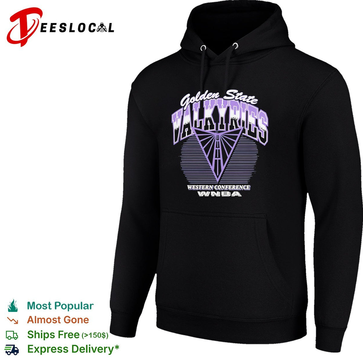 Golden State Valkyries Western Conference WNBA logo shirt
