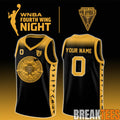 Golden State Valkyries x Fourth Wing Night 2026 Custom Basketball Jersey
