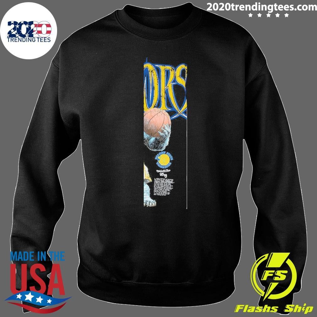 Golden State Warriors Mitchell & Ness x LRG Wild Art Shirt