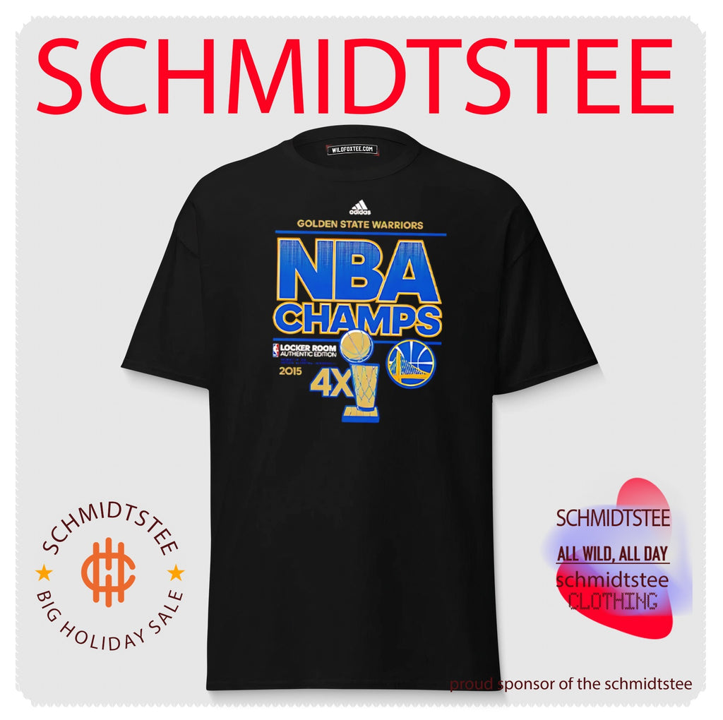 Golden State Warriors NBA Champs 2015 4X Shirt