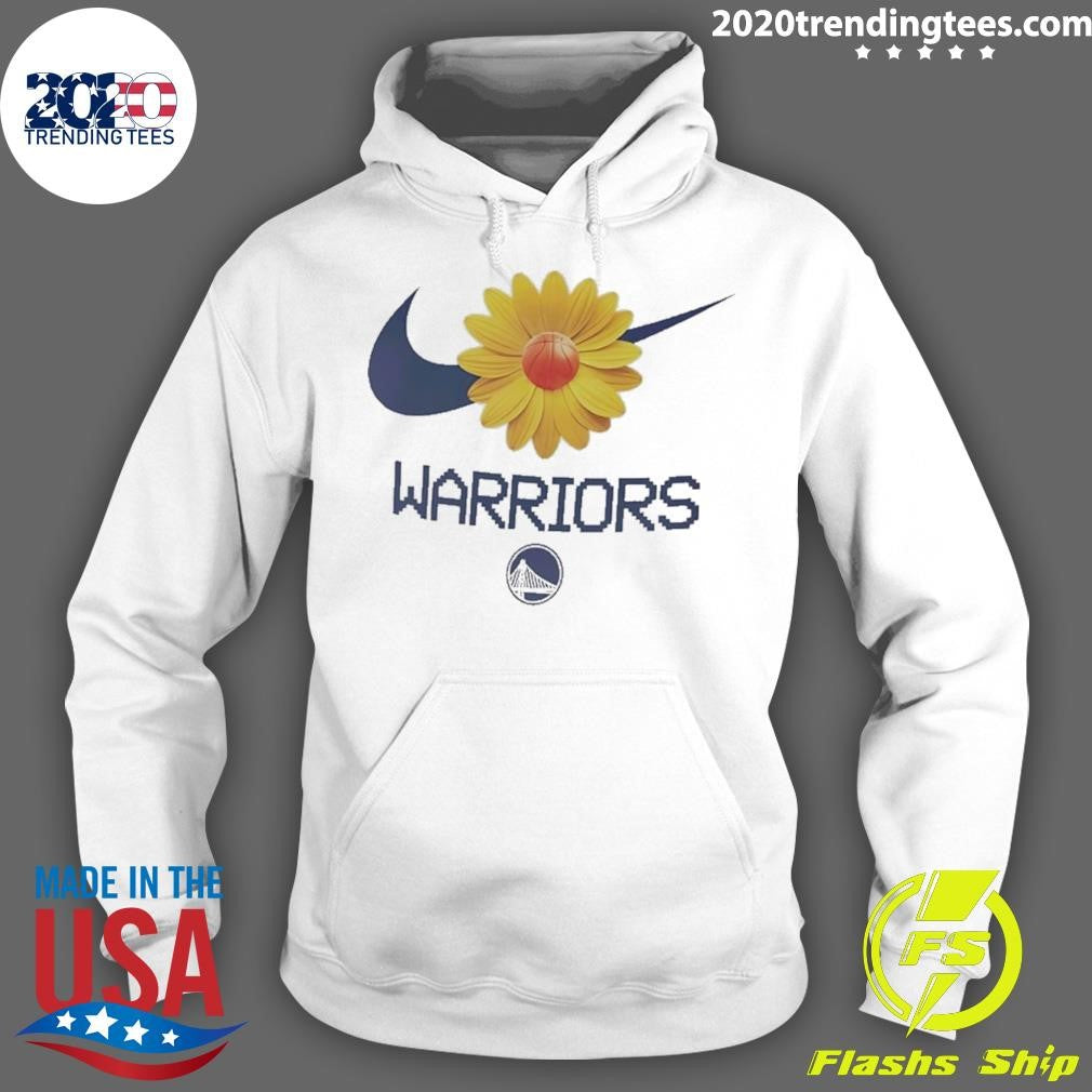 Golden State Warriors Nba Flower Graphic Shirt
