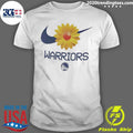 Golden State Warriors Nba Flower Graphic Shirt
