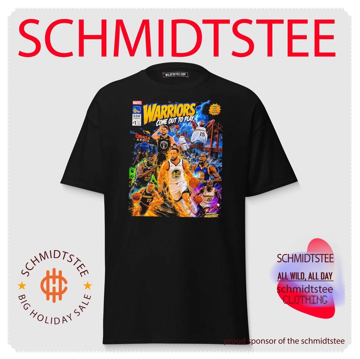Golden State Warriors Warriors come out to play comic book cover style shirt
