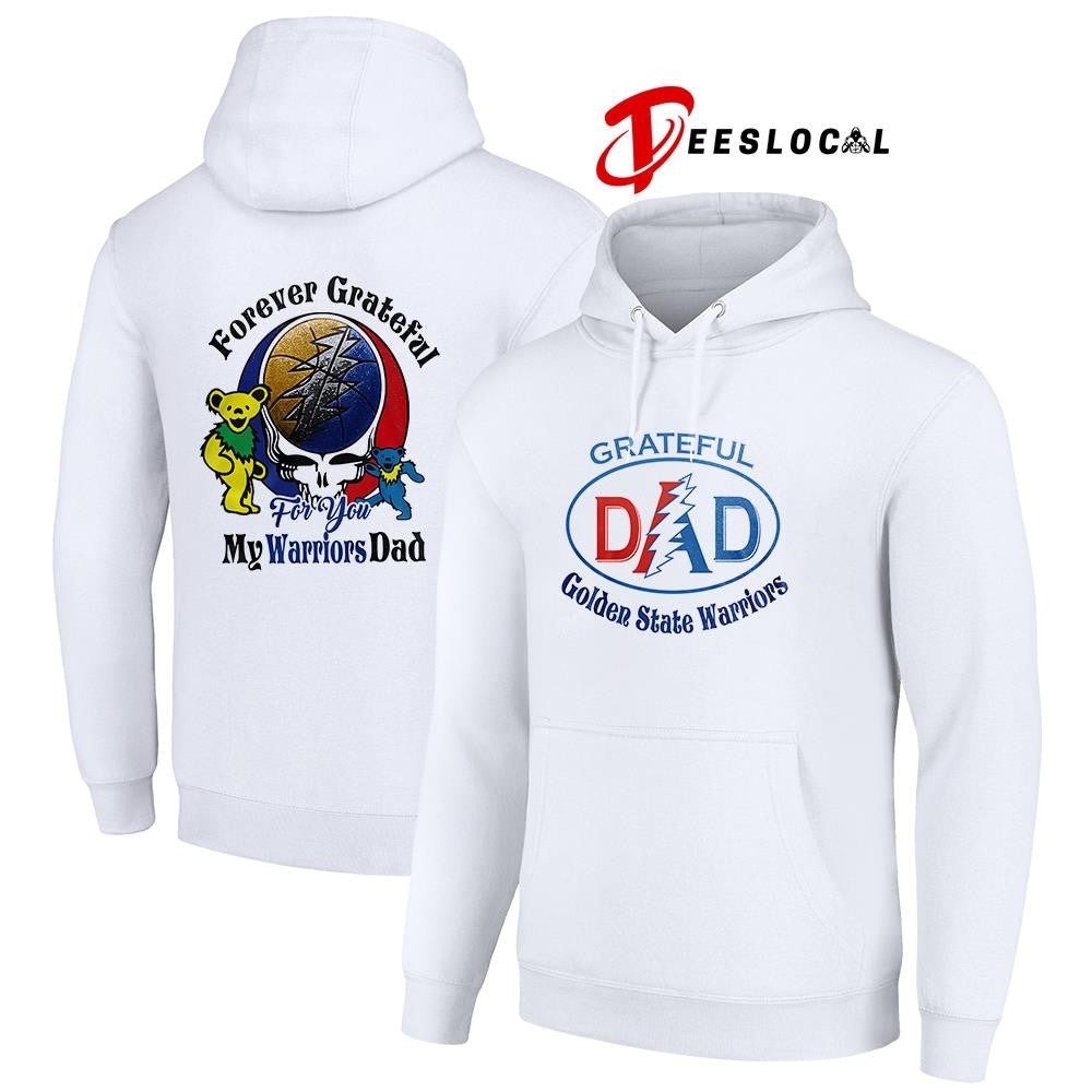 Golden State Warriors x Grateful Dead Father Day forever Grateful logo shirt