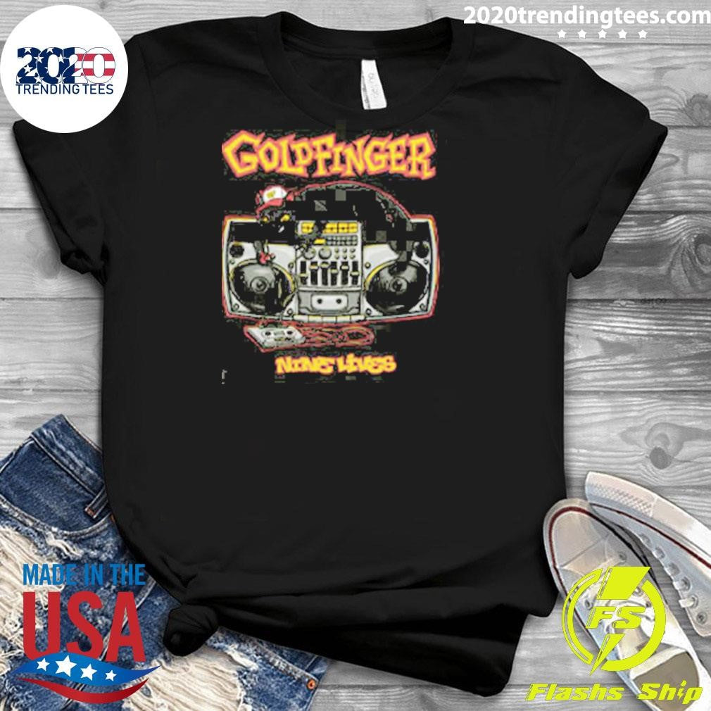 Goldfinger Cat Dj 2026 Shirt