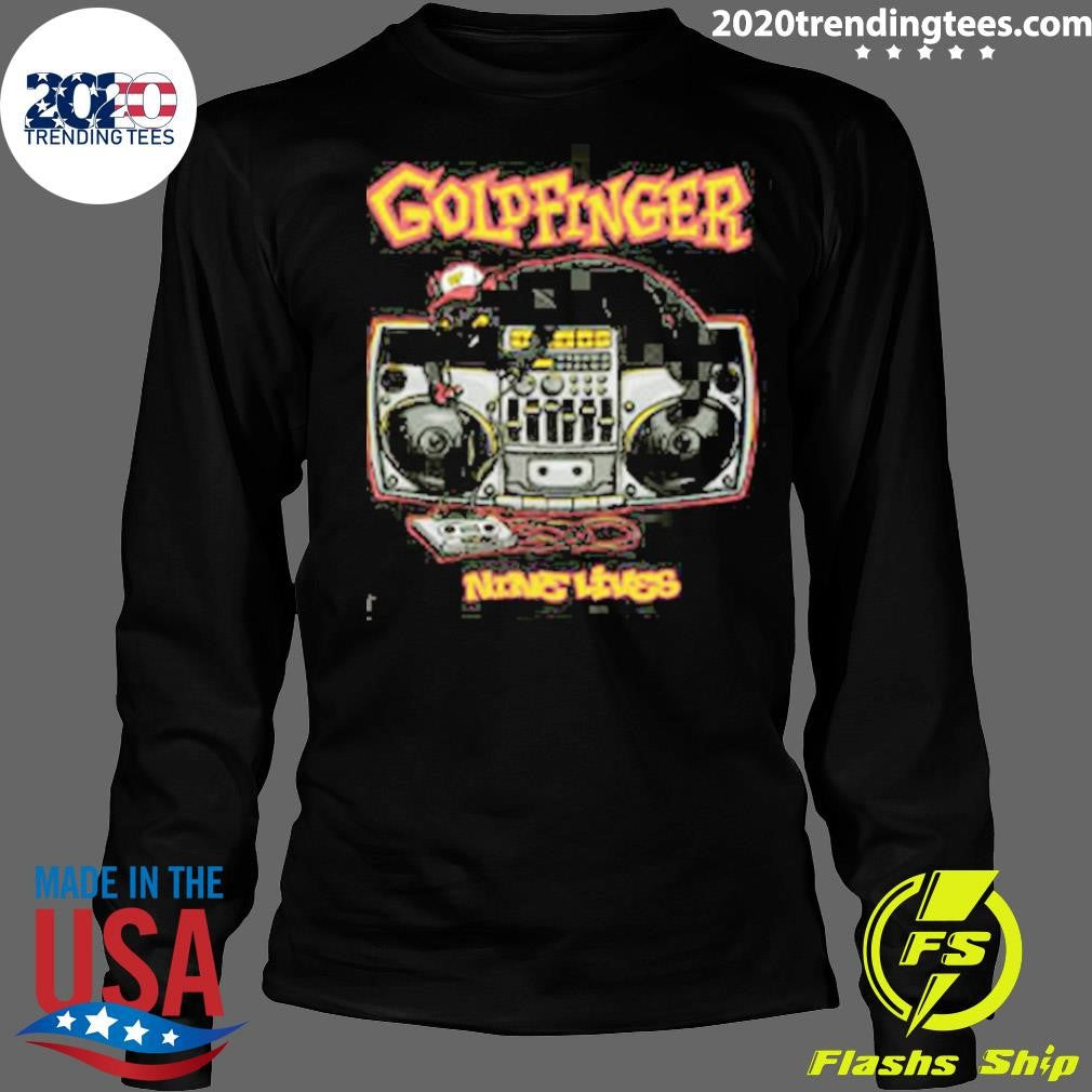 Goldfinger Cat Dj 2026 Shirt
