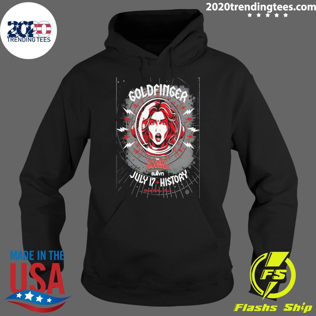 Goldfinger Toronto The Planet Smashers Sullvn July 17 History Shirt